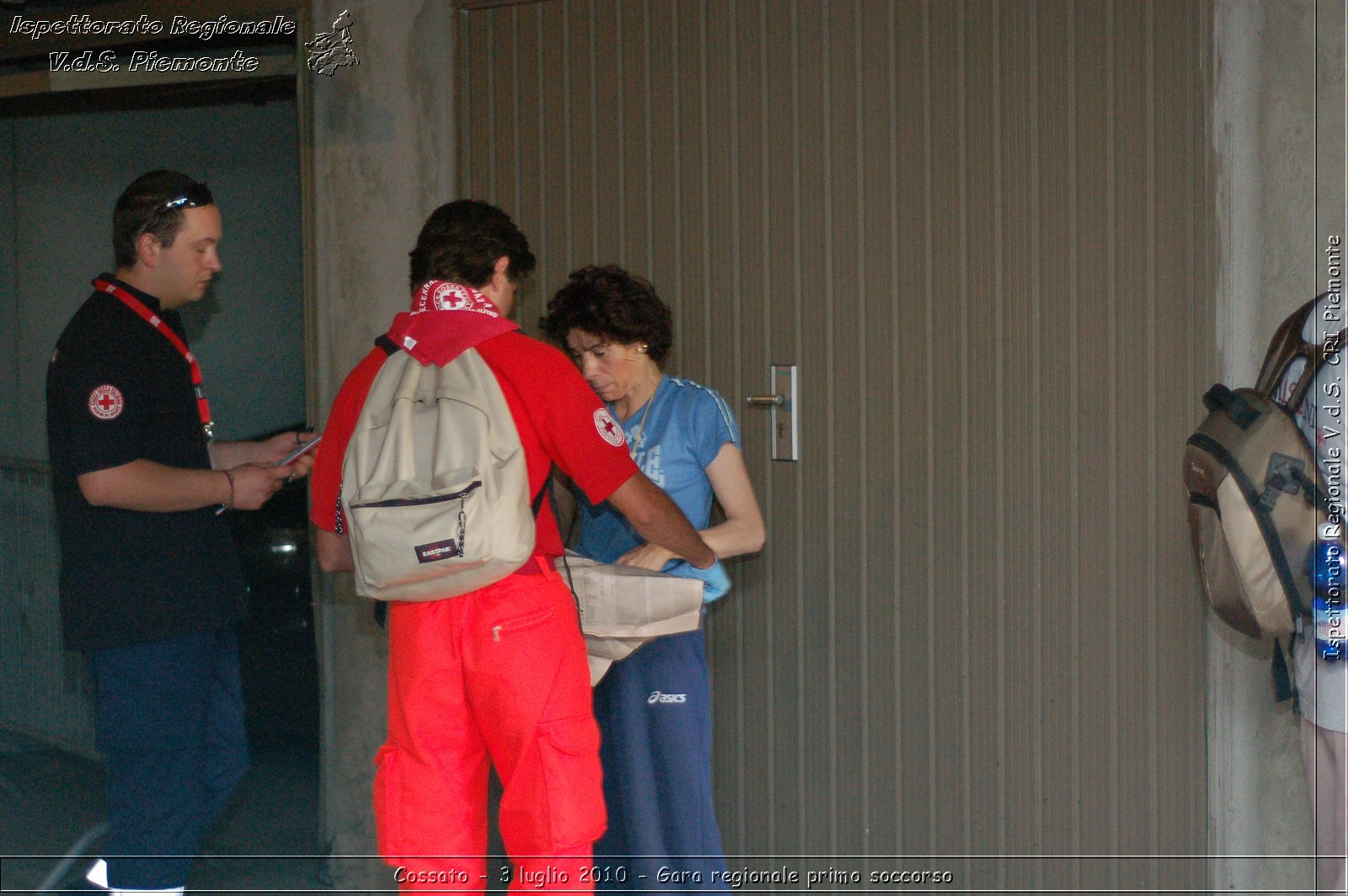 Cossato - 3 luglio 2010 - Gara regionale primo soccorso -  Croce Rossa Italiana - Ispettorato Regionale Volontari del Soccorso Piemonte