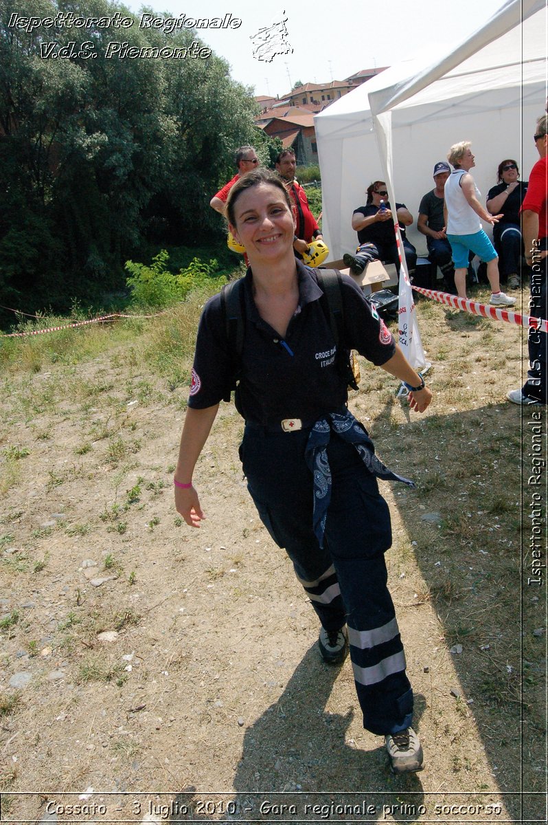 Cossato - 3 luglio 2010 - Gara regionale primo soccorso -  Croce Rossa Italiana - Ispettorato Regionale Volontari del Soccorso Piemonte