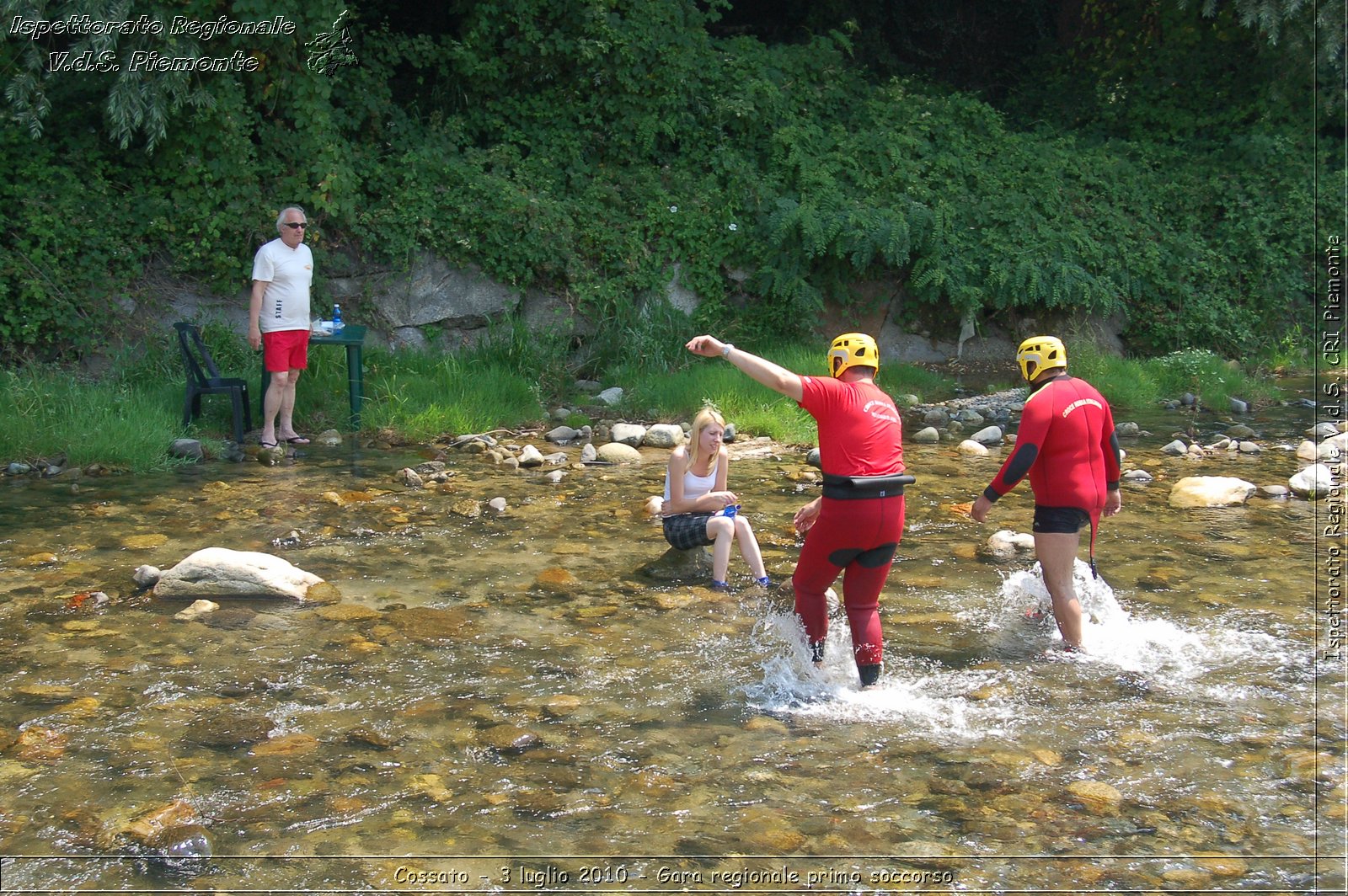 Cossato - 3 luglio 2010 - Gara regionale primo soccorso -  Croce Rossa Italiana - Ispettorato Regionale Volontari del Soccorso Piemonte