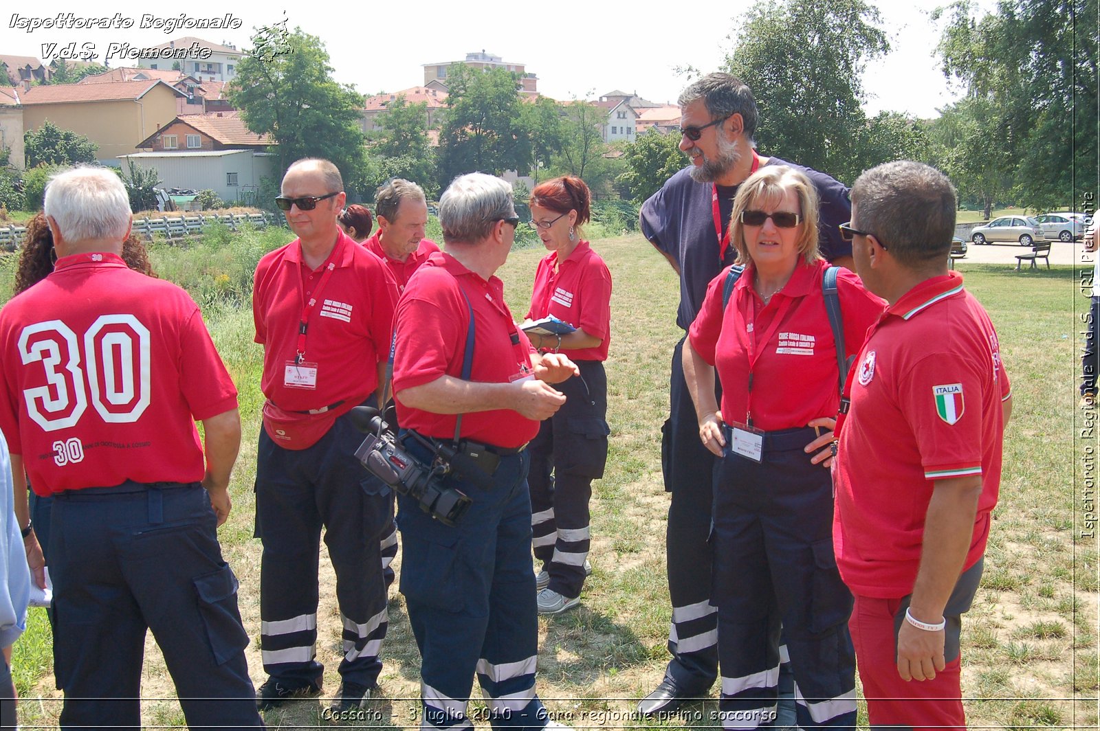 Cossato - 3 luglio 2010 - Gara regionale primo soccorso -  Croce Rossa Italiana - Ispettorato Regionale Volontari del Soccorso Piemonte