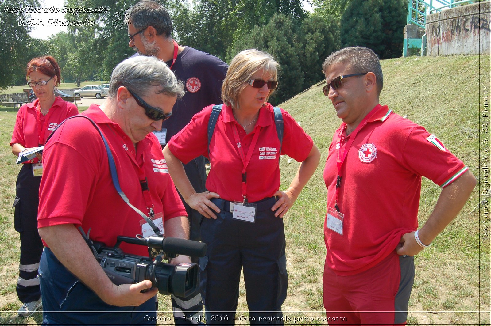 Cossato - 3 luglio 2010 - Gara regionale primo soccorso -  Croce Rossa Italiana - Ispettorato Regionale Volontari del Soccorso Piemonte