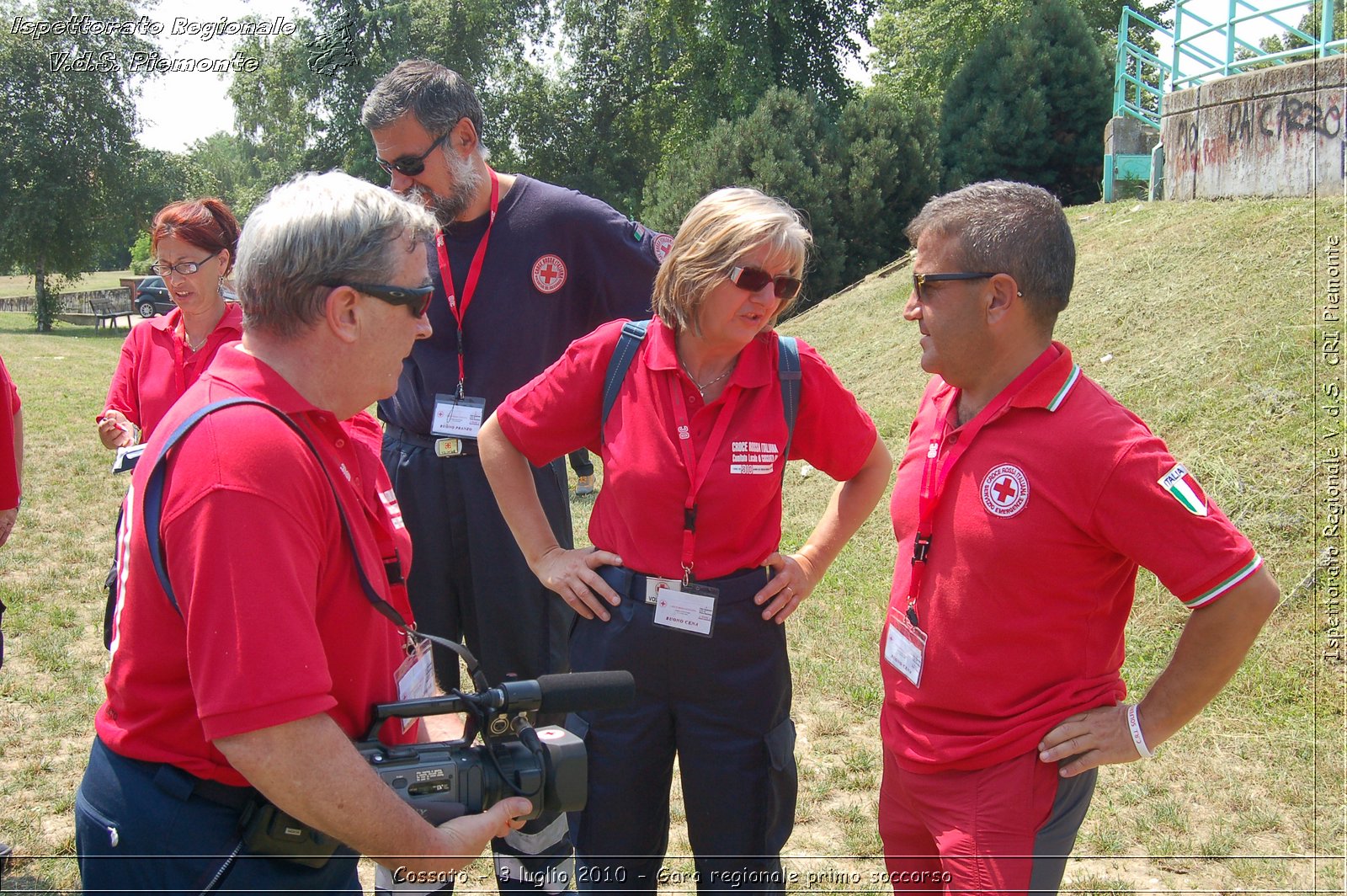 Cossato - 3 luglio 2010 - Gara regionale primo soccorso -  Croce Rossa Italiana - Ispettorato Regionale Volontari del Soccorso Piemonte