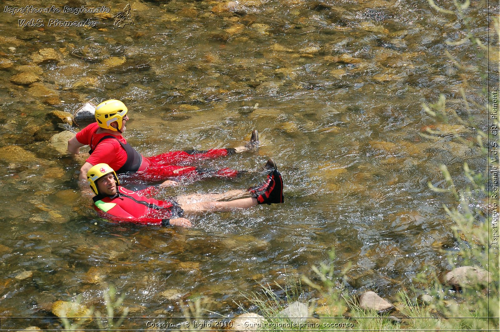 Cossato - 3 luglio 2010 - Gara regionale primo soccorso -  Croce Rossa Italiana - Ispettorato Regionale Volontari del Soccorso Piemonte