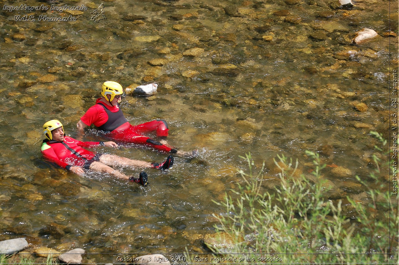 Cossato - 3 luglio 2010 - Gara regionale primo soccorso -  Croce Rossa Italiana - Ispettorato Regionale Volontari del Soccorso Piemonte