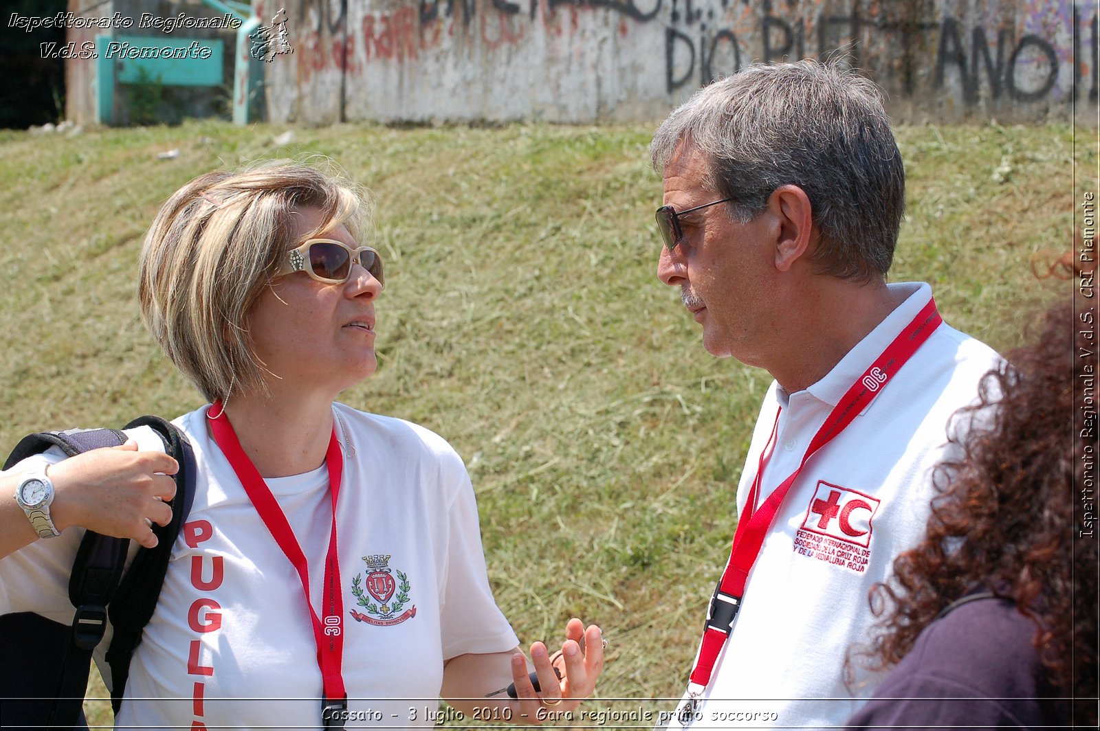 Cossato - 3 luglio 2010 - Gara regionale primo soccorso -  Croce Rossa Italiana - Ispettorato Regionale Volontari del Soccorso Piemonte