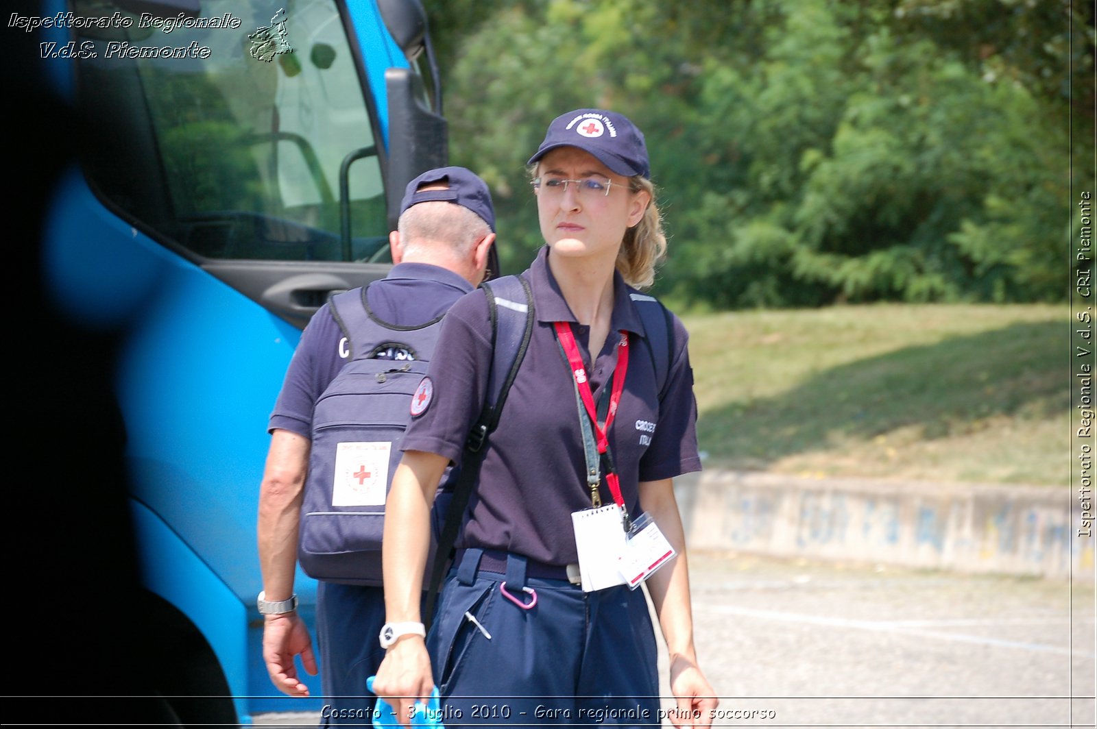 Cossato - 3 luglio 2010 - Gara regionale primo soccorso -  Croce Rossa Italiana - Ispettorato Regionale Volontari del Soccorso Piemonte