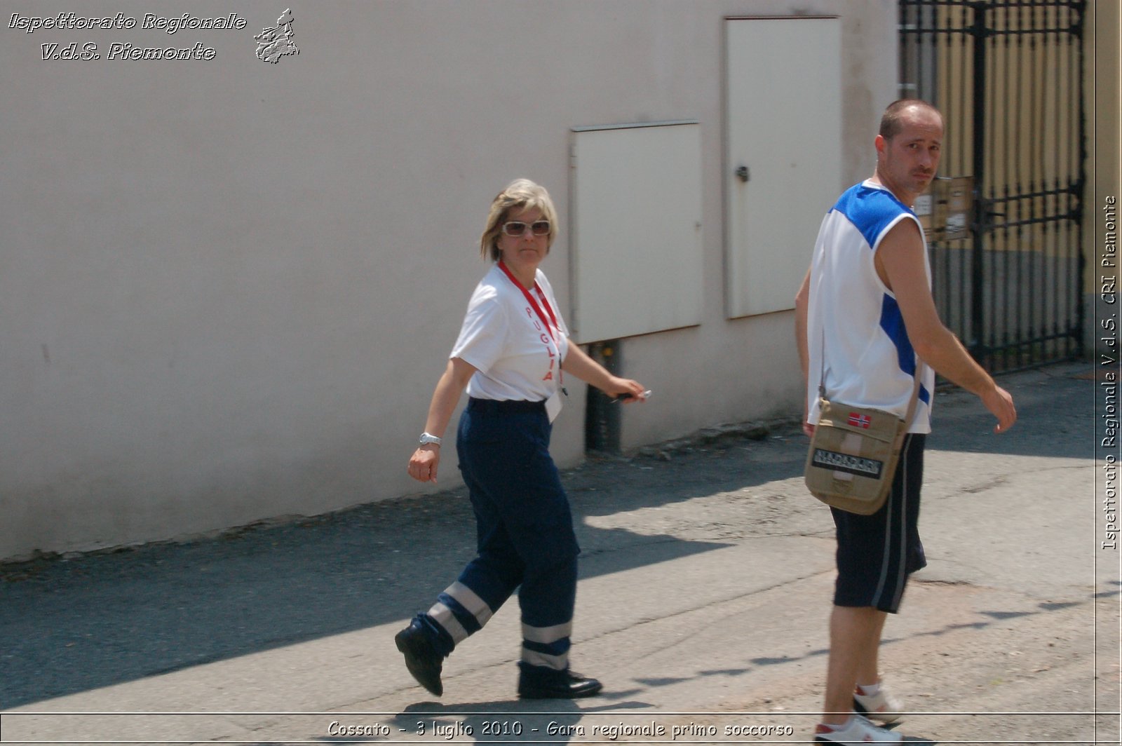 Cossato - 3 luglio 2010 - Gara regionale primo soccorso -  Croce Rossa Italiana - Ispettorato Regionale Volontari del Soccorso Piemonte