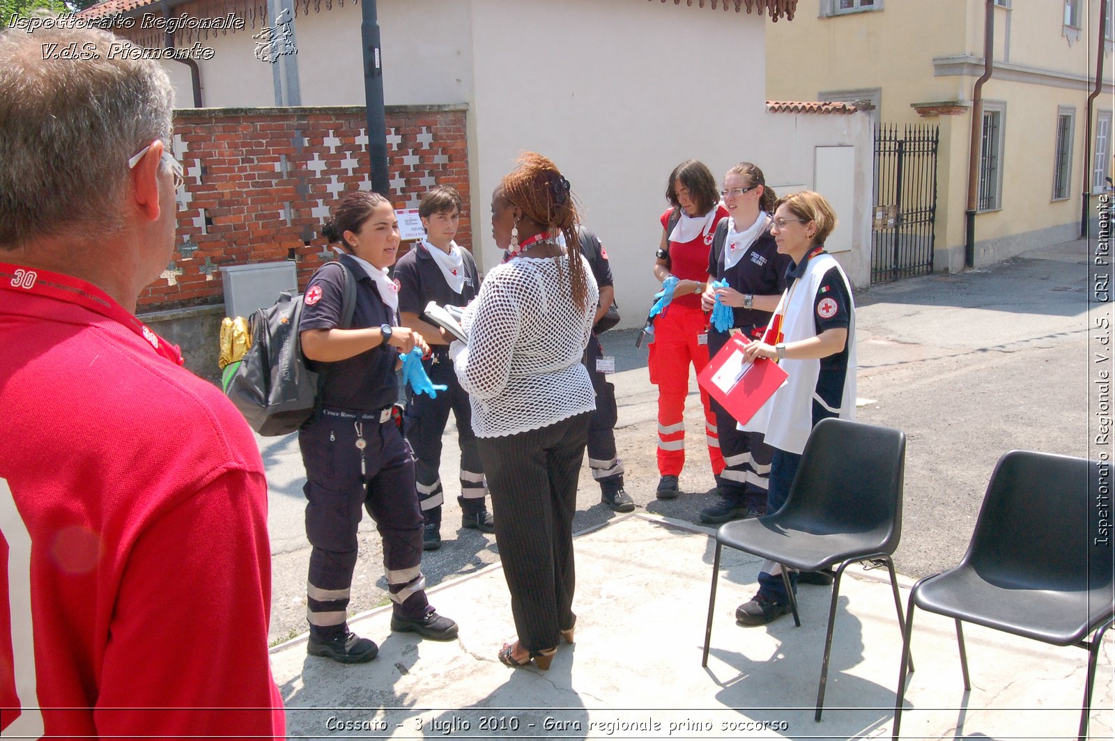 Cossato - 3 luglio 2010 - Gara regionale primo soccorso -  Croce Rossa Italiana - Ispettorato Regionale Volontari del Soccorso Piemonte