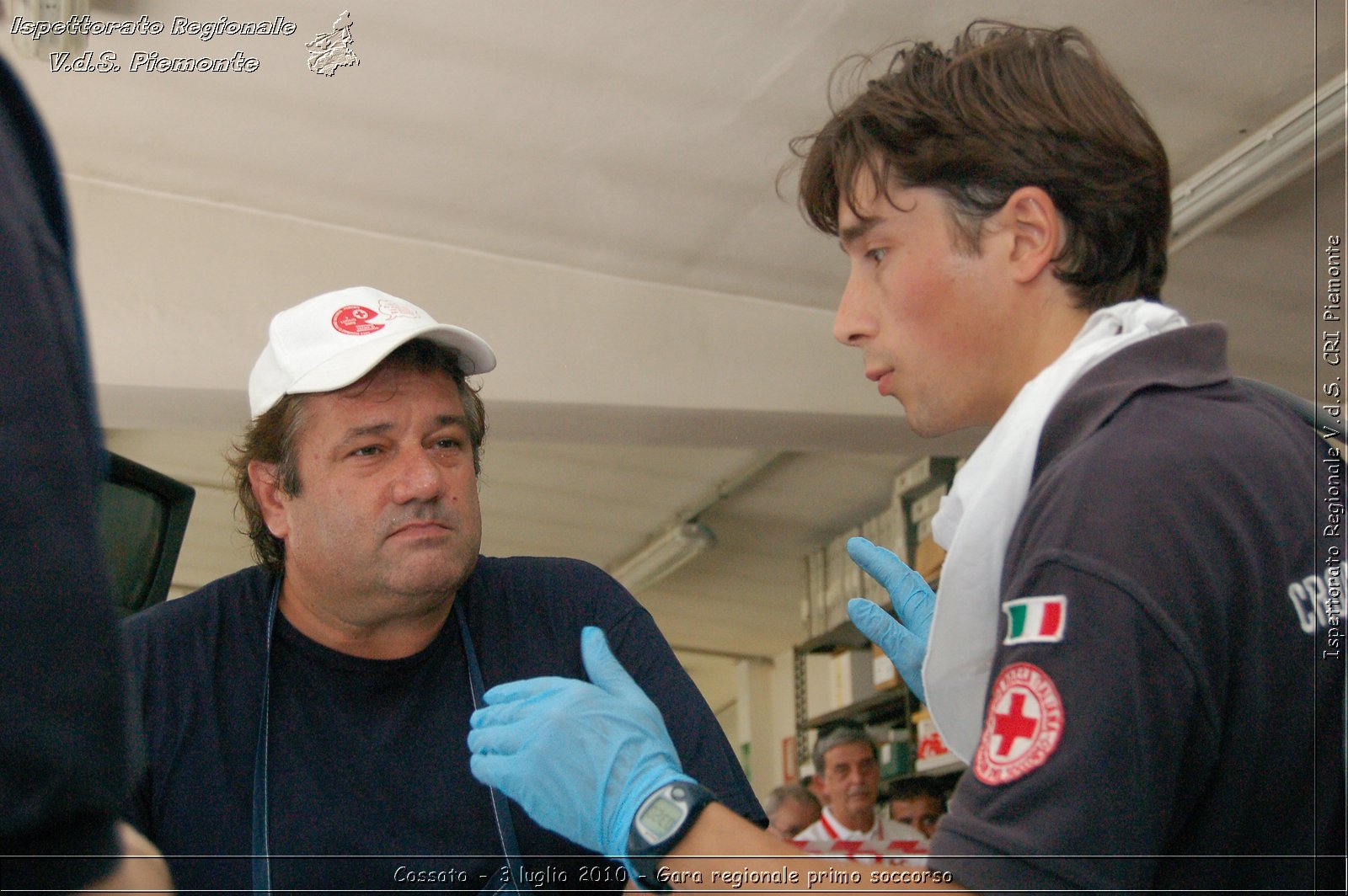 Cossato - 3 luglio 2010 - Gara regionale primo soccorso -  Croce Rossa Italiana - Ispettorato Regionale Volontari del Soccorso Piemonte