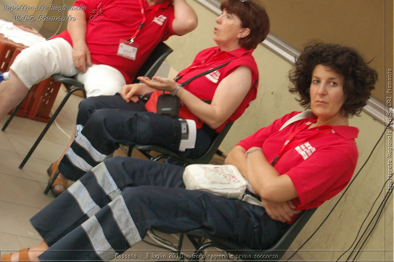 Cossato - 3 luglio 2010 - Gara regionale primo soccorso -  Croce Rossa Italiana - Ispettorato Regionale Volontari del Soccorso Piemonte