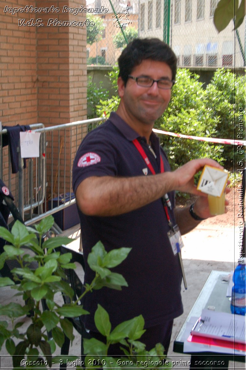 Cossato - 3 luglio 2010 - Gara regionale primo soccorso -  Croce Rossa Italiana - Ispettorato Regionale Volontari del Soccorso Piemonte