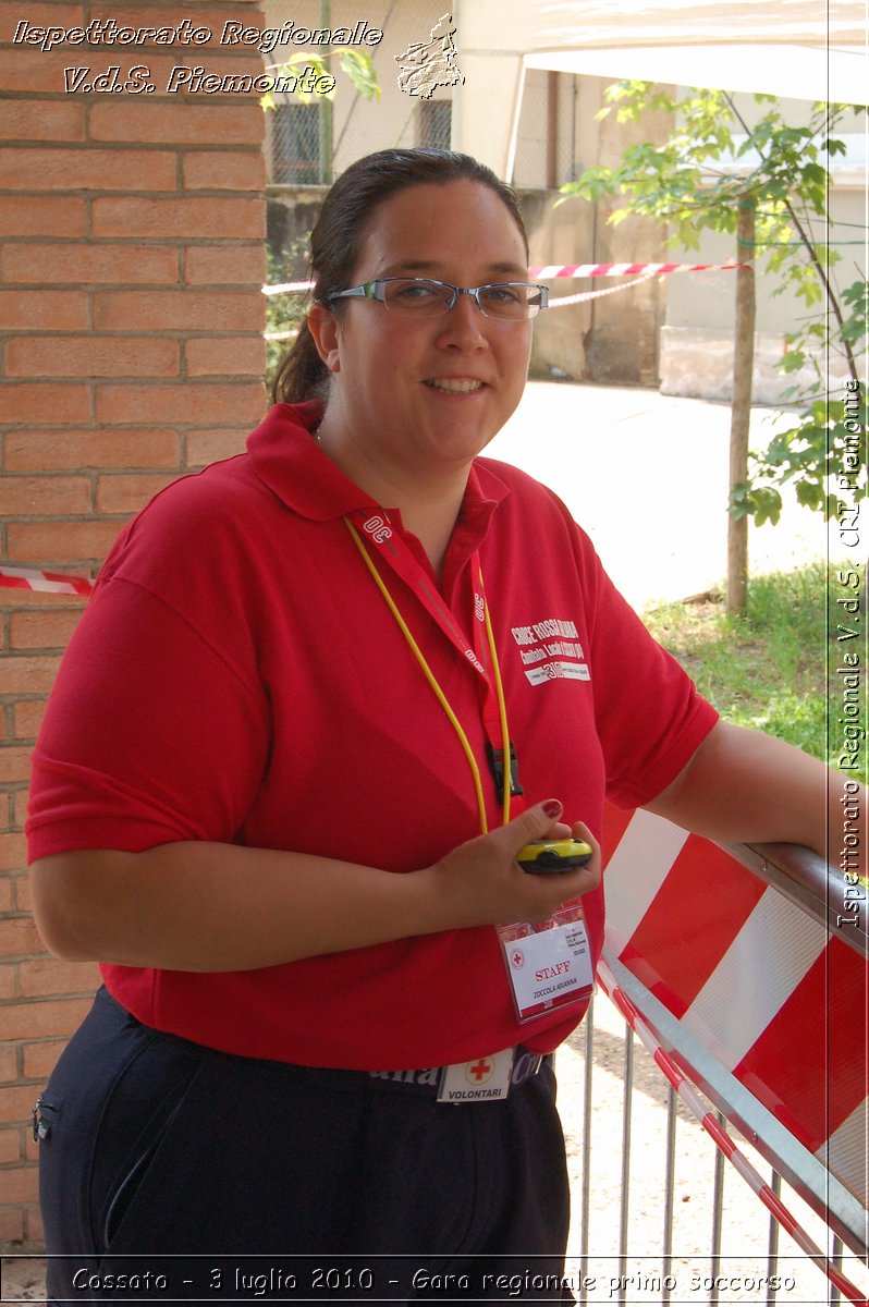 Cossato - 3 luglio 2010 - Gara regionale primo soccorso -  Croce Rossa Italiana - Ispettorato Regionale Volontari del Soccorso Piemonte