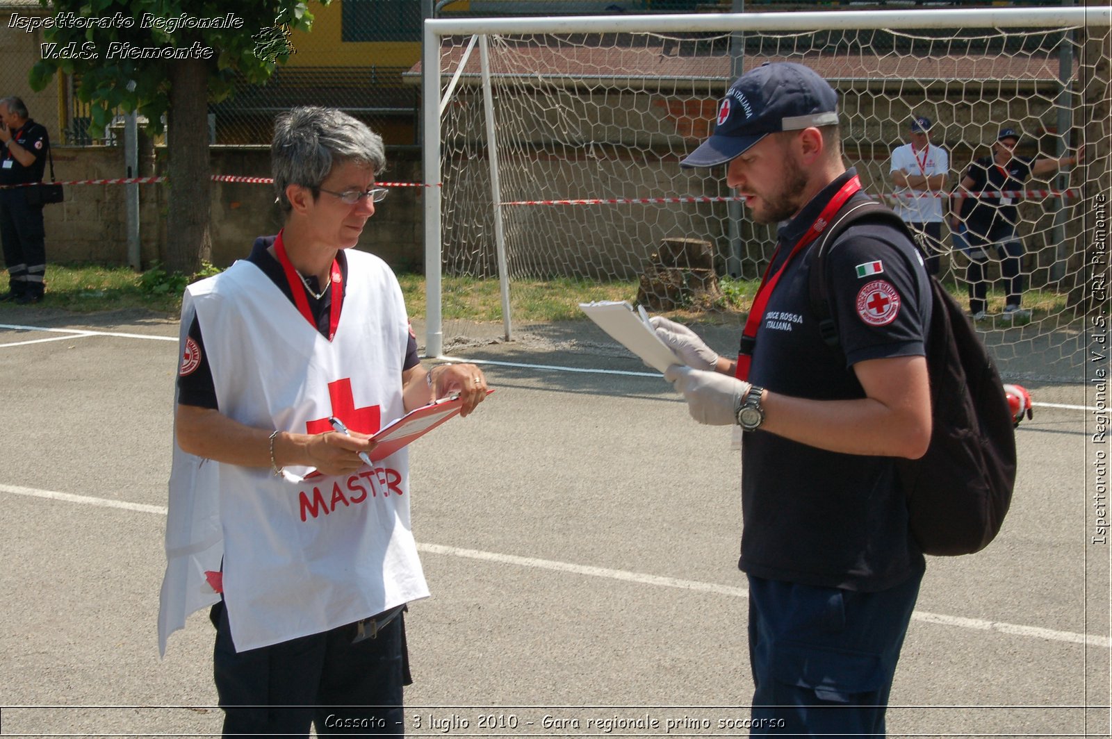 Cossato - 3 luglio 2010 - Gara regionale primo soccorso -  Croce Rossa Italiana - Ispettorato Regionale Volontari del Soccorso Piemonte