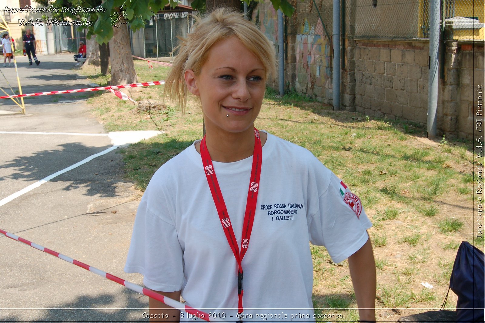 Cossato - 3 luglio 2010 - Gara regionale primo soccorso -  Croce Rossa Italiana - Ispettorato Regionale Volontari del Soccorso Piemonte