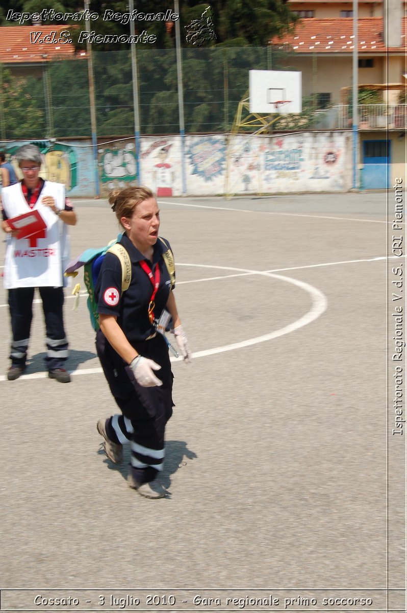 Cossato - 3 luglio 2010 - Gara regionale primo soccorso -  Croce Rossa Italiana - Ispettorato Regionale Volontari del Soccorso Piemonte