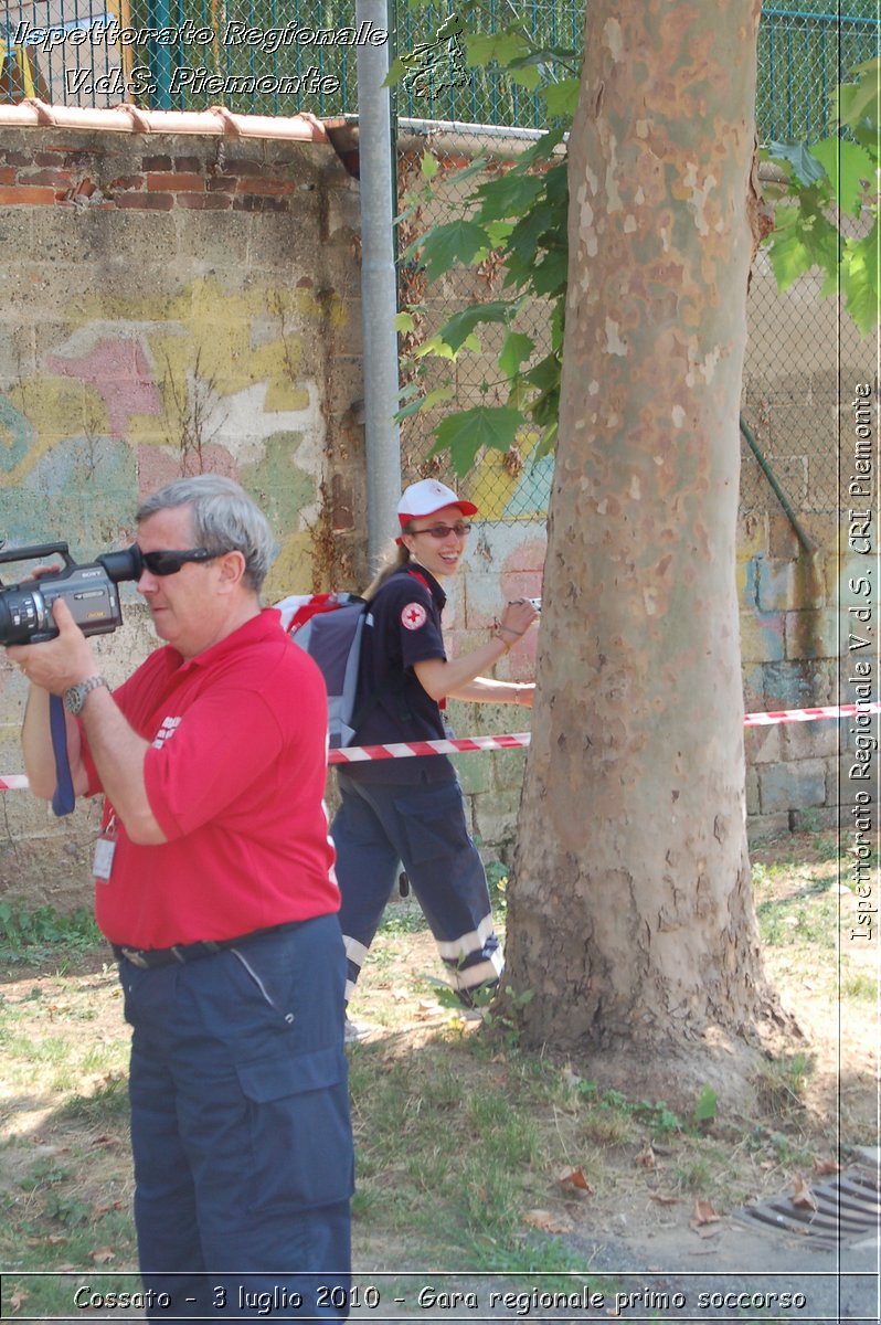 Cossato - 3 luglio 2010 - Gara regionale primo soccorso -  Croce Rossa Italiana - Ispettorato Regionale Volontari del Soccorso Piemonte