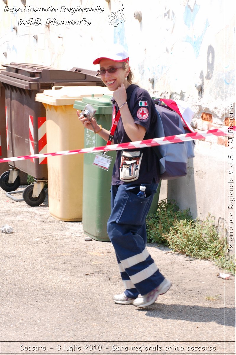 Cossato - 3 luglio 2010 - Gara regionale primo soccorso -  Croce Rossa Italiana - Ispettorato Regionale Volontari del Soccorso Piemonte