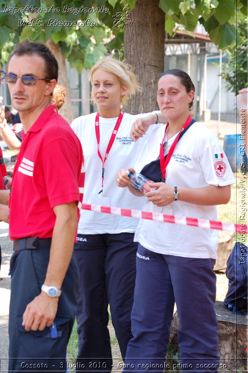 Cossato - 3 luglio 2010 - Gara regionale primo soccorso -  Croce Rossa Italiana - Ispettorato Regionale Volontari del Soccorso Piemonte