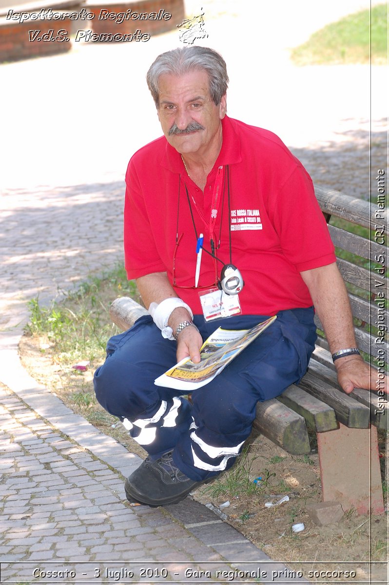 Cossato - 3 luglio 2010 - Gara regionale primo soccorso -  Croce Rossa Italiana - Ispettorato Regionale Volontari del Soccorso Piemonte