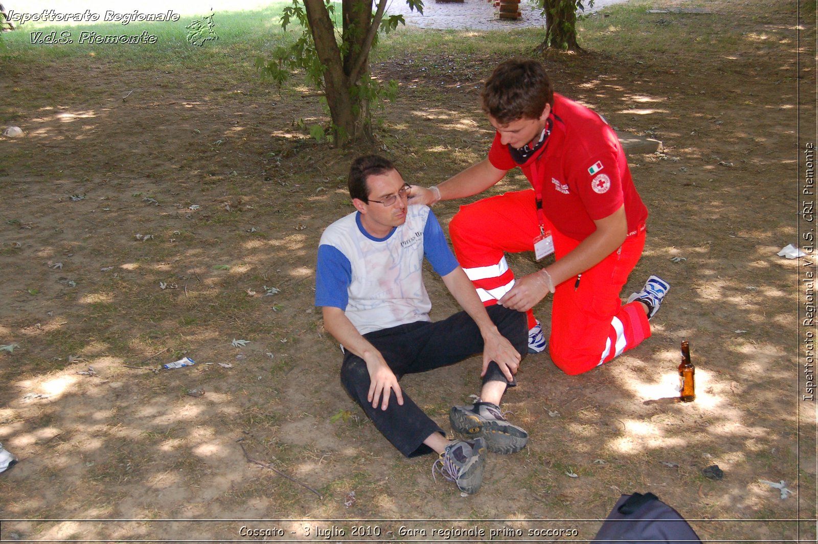 Cossato - 3 luglio 2010 - Gara regionale primo soccorso -  Croce Rossa Italiana - Ispettorato Regionale Volontari del Soccorso Piemonte