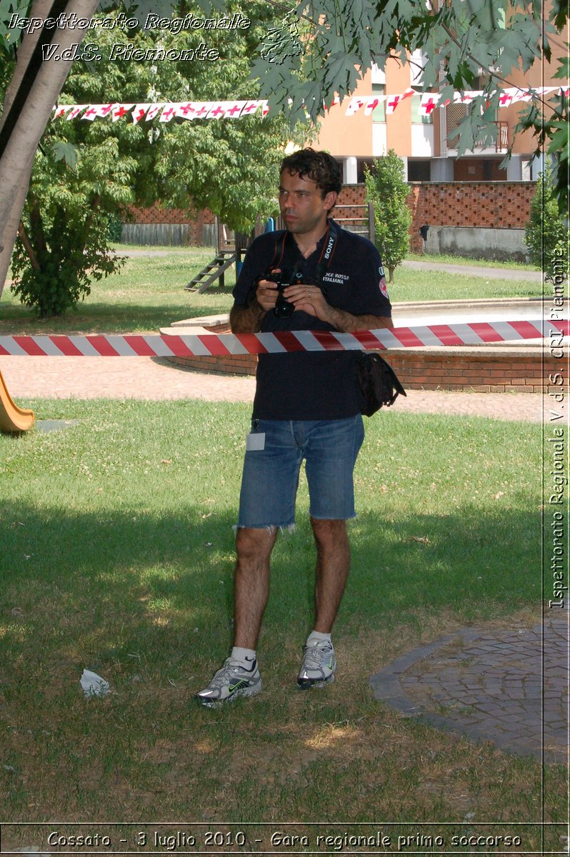 Cossato - 3 luglio 2010 - Gara regionale primo soccorso -  Croce Rossa Italiana - Ispettorato Regionale Volontari del Soccorso Piemonte