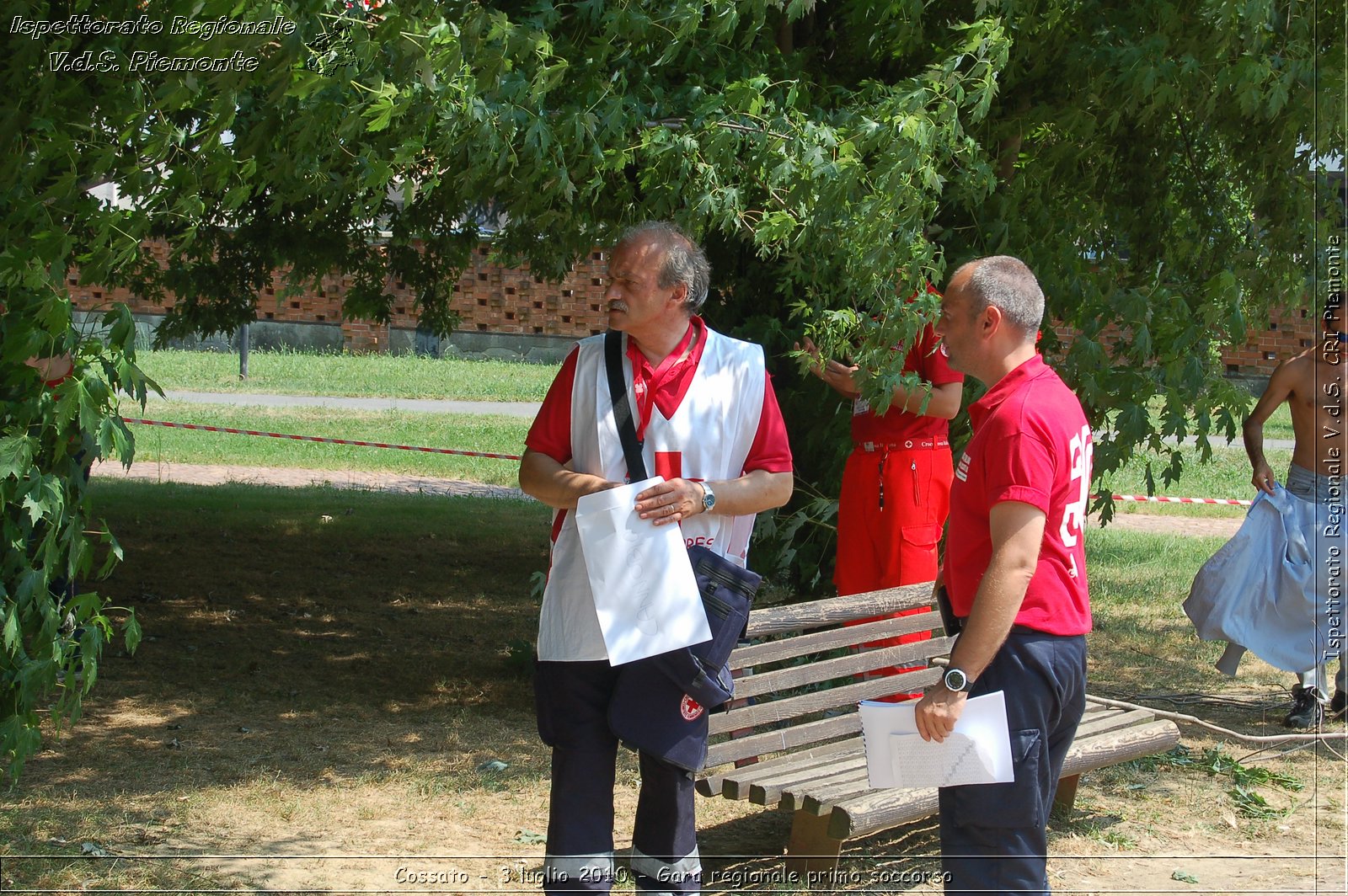 Cossato - 3 luglio 2010 - Gara regionale primo soccorso -  Croce Rossa Italiana - Ispettorato Regionale Volontari del Soccorso Piemonte