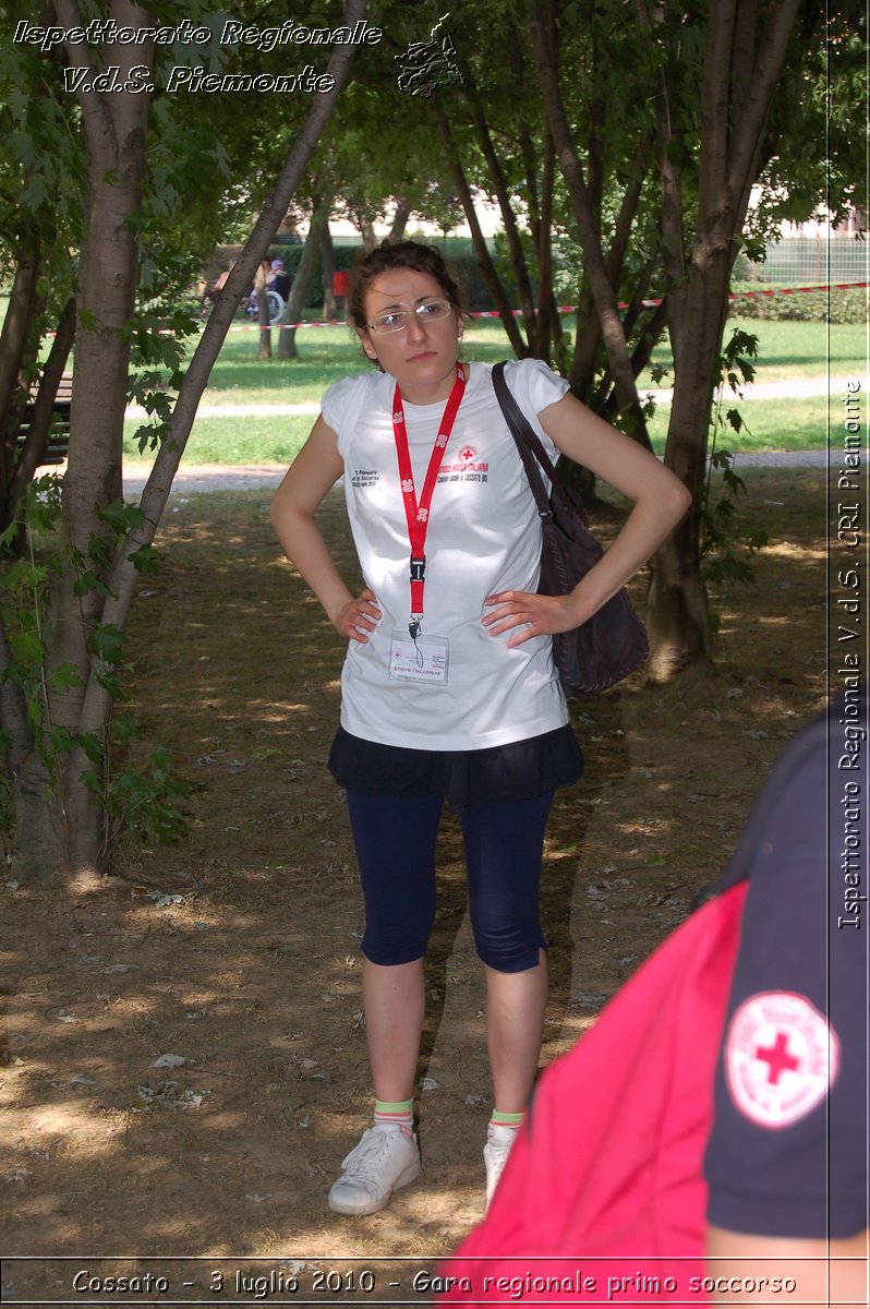 Cossato - 3 luglio 2010 - Gara regionale primo soccorso -  Croce Rossa Italiana - Ispettorato Regionale Volontari del Soccorso Piemonte