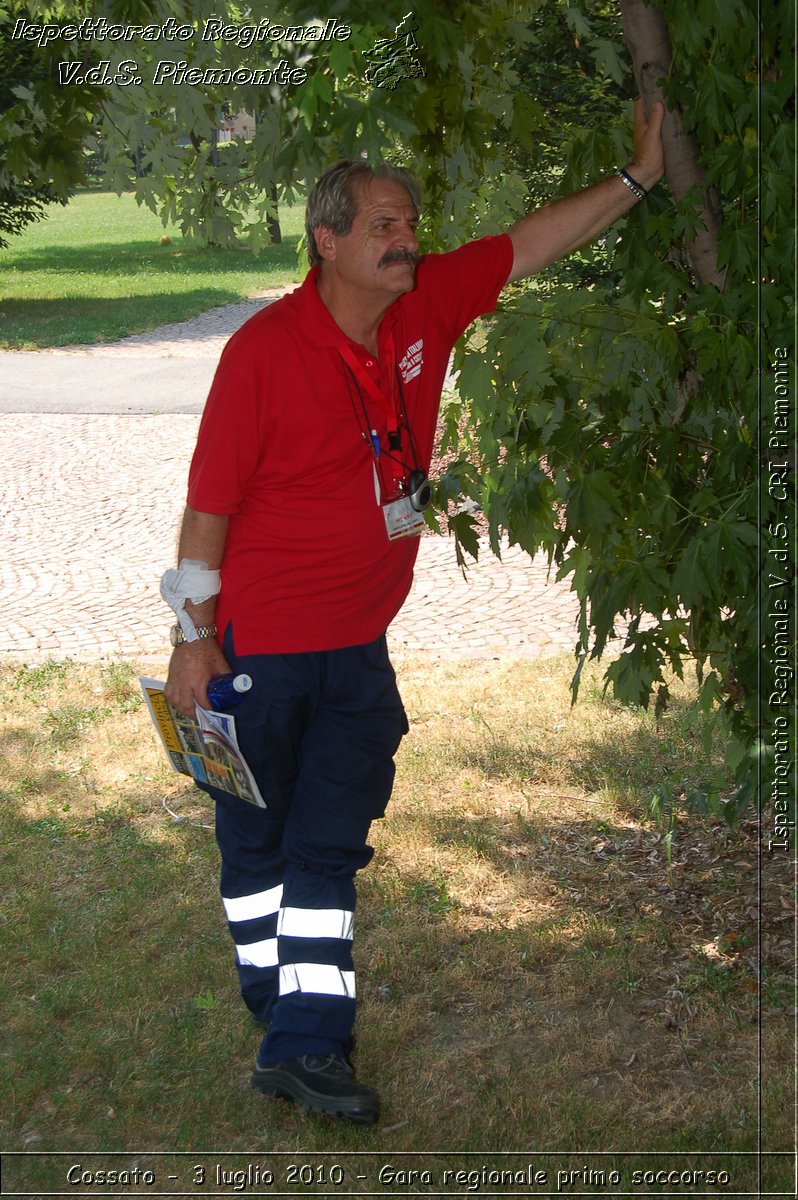 Cossato - 3 luglio 2010 - Gara regionale primo soccorso -  Croce Rossa Italiana - Ispettorato Regionale Volontari del Soccorso Piemonte