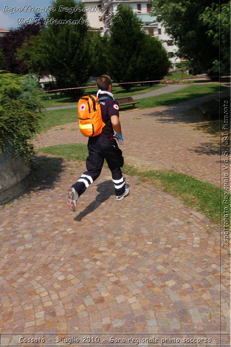 Cossato - 3 luglio 2010 - Gara regionale primo soccorso -  Croce Rossa Italiana - Ispettorato Regionale Volontari del Soccorso Piemonte