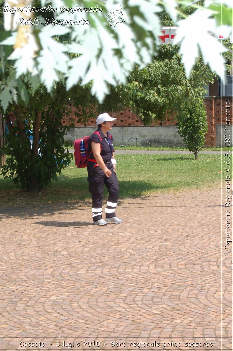 Cossato - 3 luglio 2010 - Gara regionale primo soccorso -  Croce Rossa Italiana - Ispettorato Regionale Volontari del Soccorso Piemonte