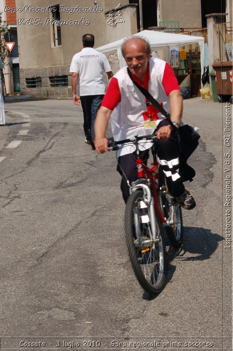 Cossato - 3 luglio 2010 - Gara regionale primo soccorso -  Croce Rossa Italiana - Ispettorato Regionale Volontari del Soccorso Piemonte