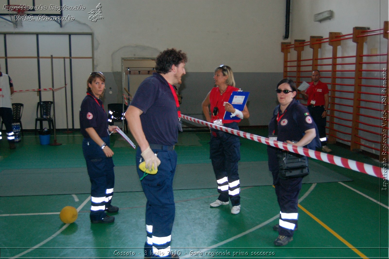 Cossato - 3 luglio 2010 - Gara regionale primo soccorso -  Croce Rossa Italiana - Ispettorato Regionale Volontari del Soccorso Piemonte