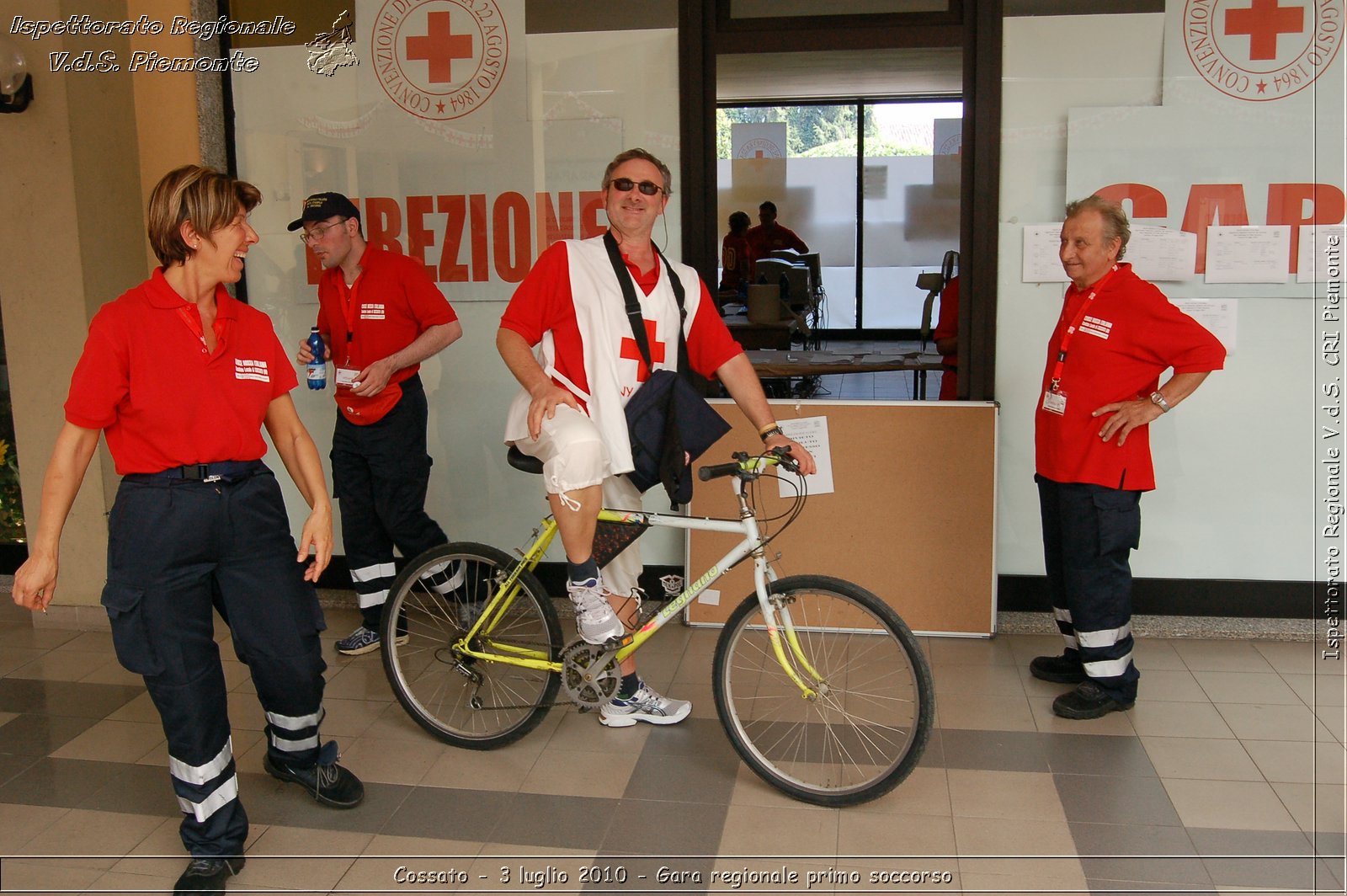 Cossato - 3 luglio 2010 - Gara regionale primo soccorso -  Croce Rossa Italiana - Ispettorato Regionale Volontari del Soccorso Piemonte