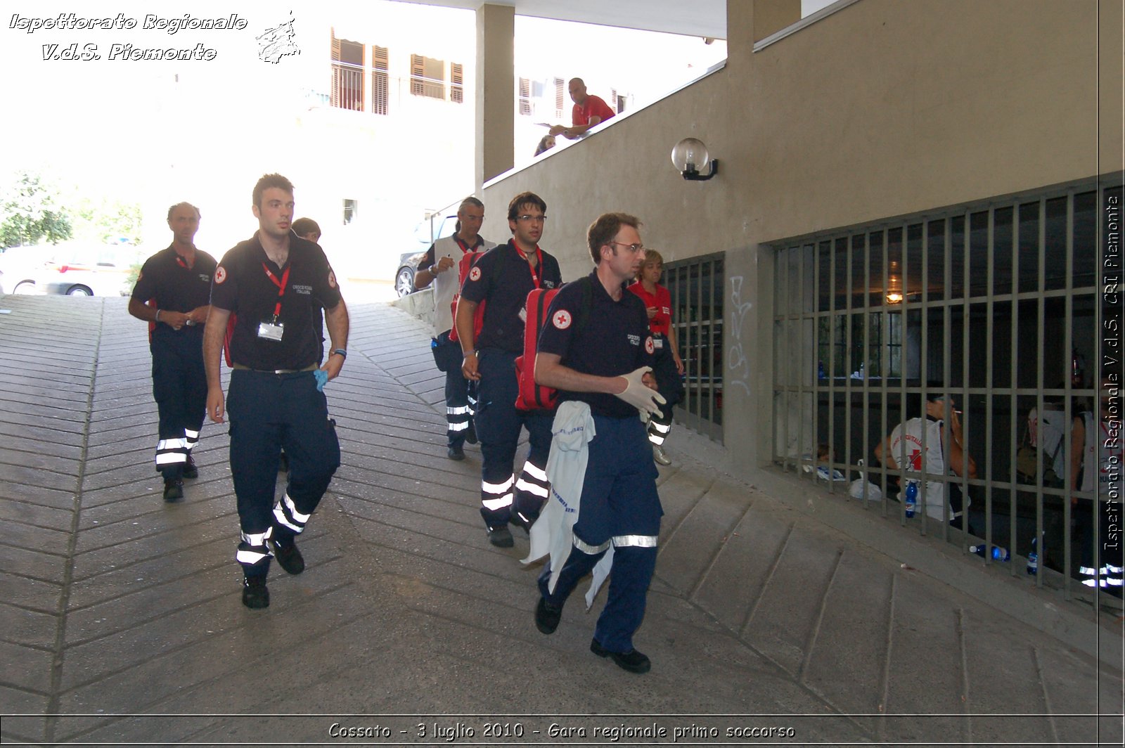 Cossato - 3 luglio 2010 - Gara regionale primo soccorso -  Croce Rossa Italiana - Ispettorato Regionale Volontari del Soccorso Piemonte