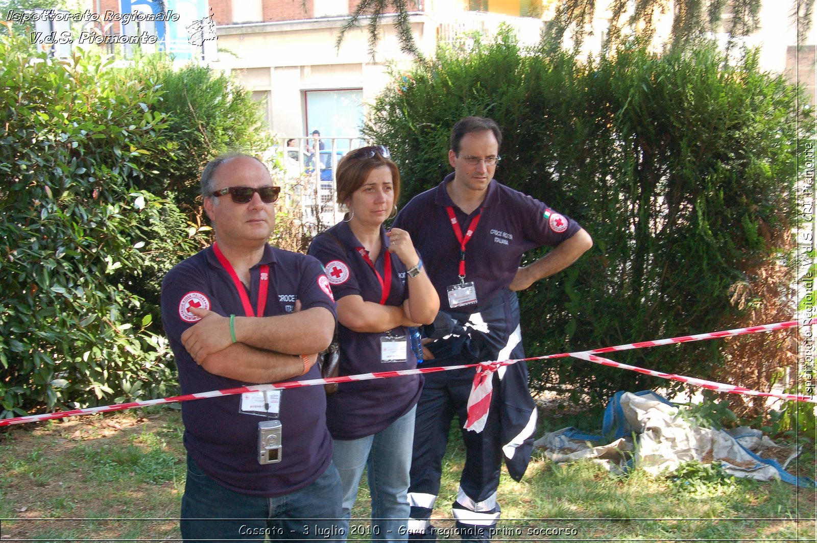 Cossato - 3 luglio 2010 - Gara regionale primo soccorso -  Croce Rossa Italiana - Ispettorato Regionale Volontari del Soccorso Piemonte