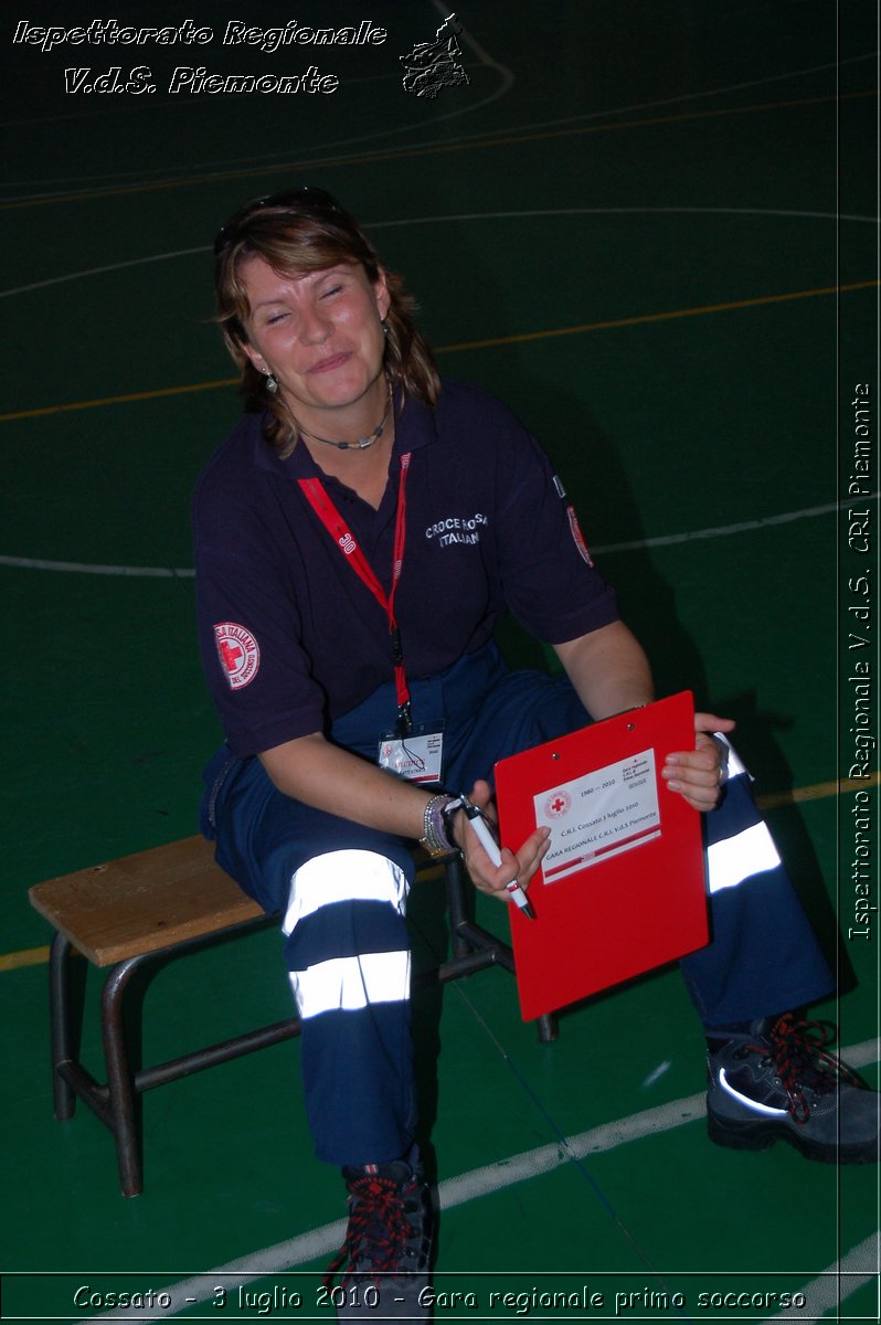 Cossato - 3 luglio 2010 - Gara regionale primo soccorso -  Croce Rossa Italiana - Ispettorato Regionale Volontari del Soccorso Piemonte