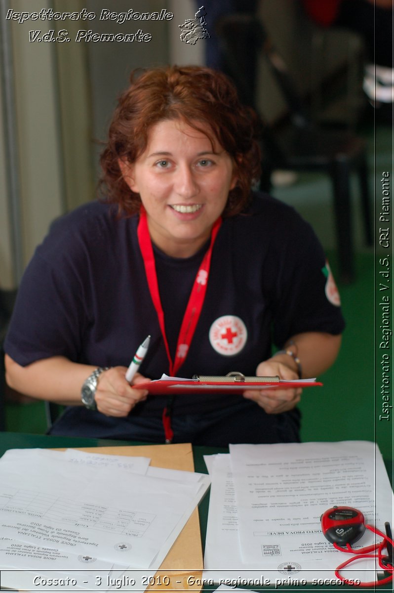 Cossato - 3 luglio 2010 - Gara regionale primo soccorso -  Croce Rossa Italiana - Ispettorato Regionale Volontari del Soccorso Piemonte