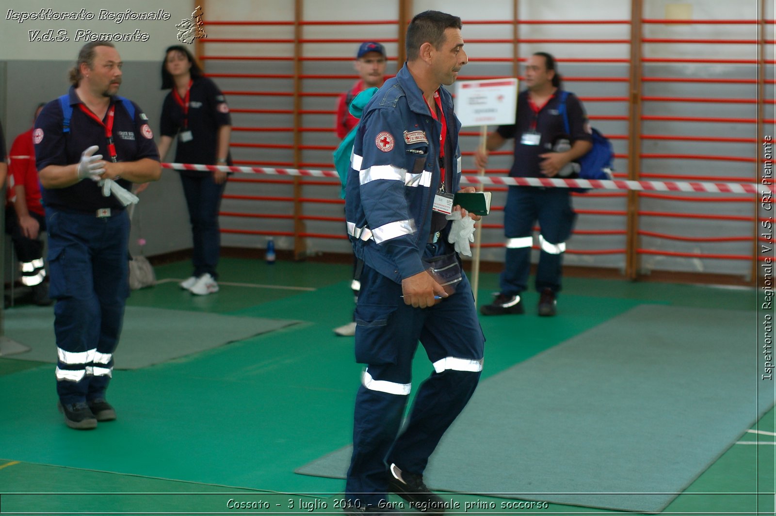 Cossato - 3 luglio 2010 - Gara regionale primo soccorso -  Croce Rossa Italiana - Ispettorato Regionale Volontari del Soccorso Piemonte