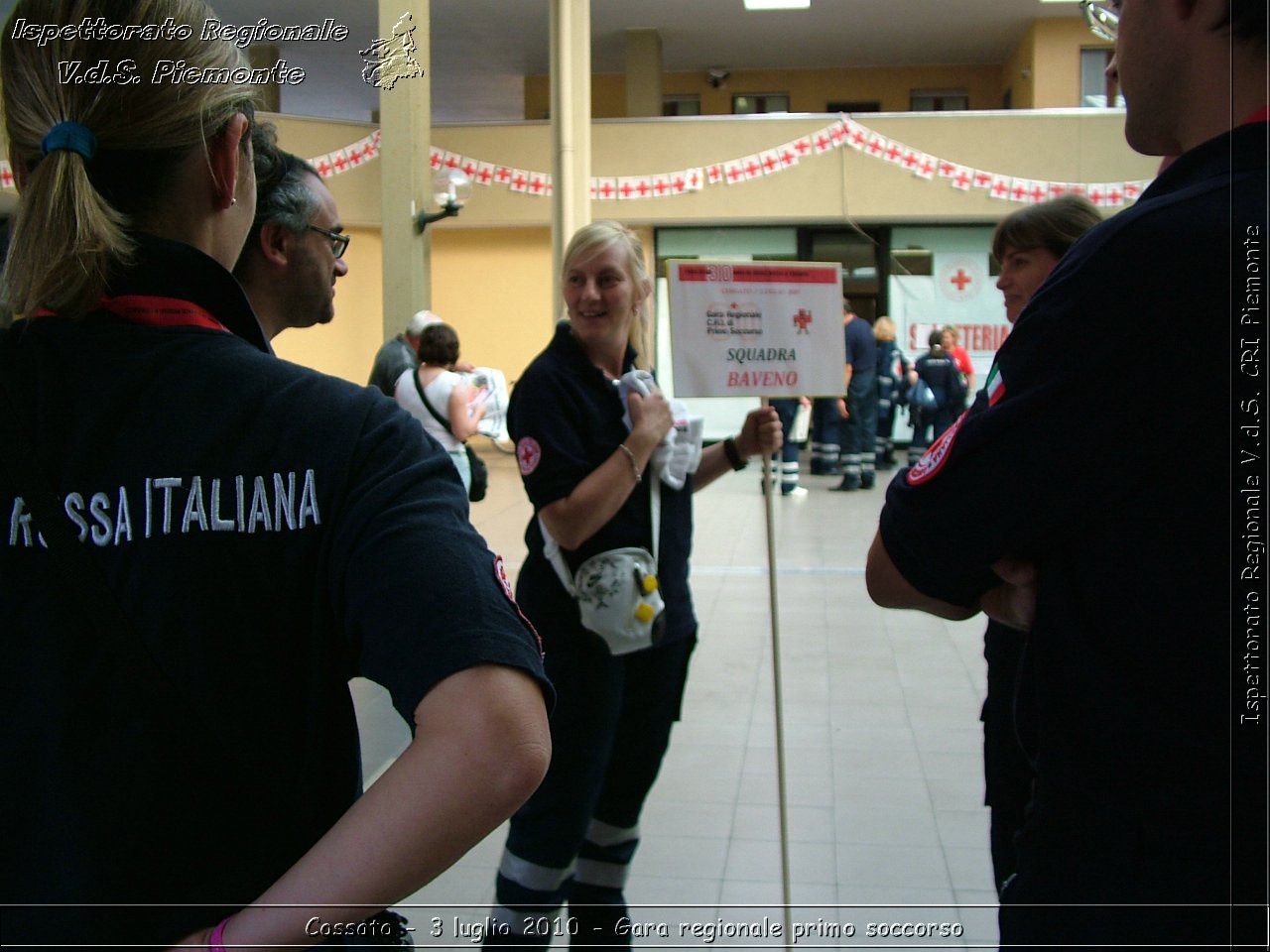 Cossato - 3 luglio 2010 - Gara regionale primo soccorso -  Croce Rossa Italiana - Ispettorato Regionale Volontari del Soccorso Piemonte