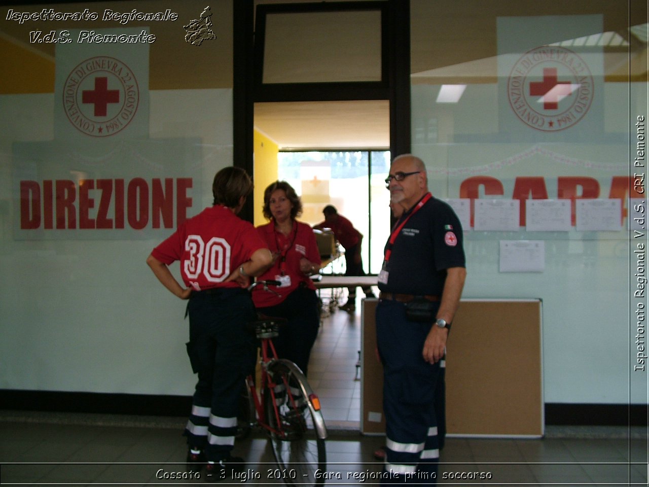 Cossato - 3 luglio 2010 - Gara regionale primo soccorso -  Croce Rossa Italiana - Ispettorato Regionale Volontari del Soccorso Piemonte