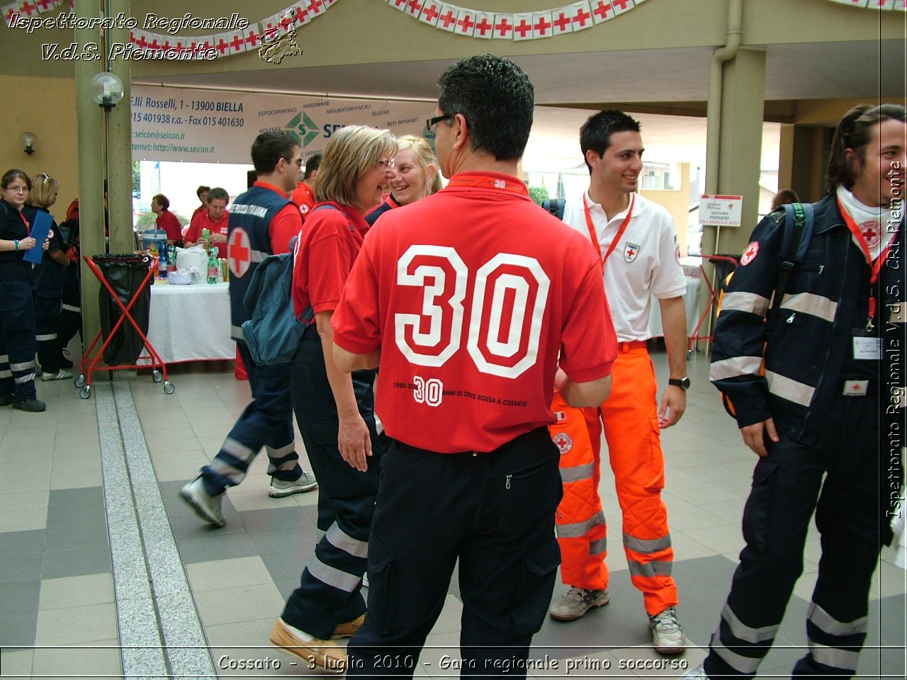 Cossato - 3 luglio 2010 - Gara regionale primo soccorso -  Croce Rossa Italiana - Ispettorato Regionale Volontari del Soccorso Piemonte