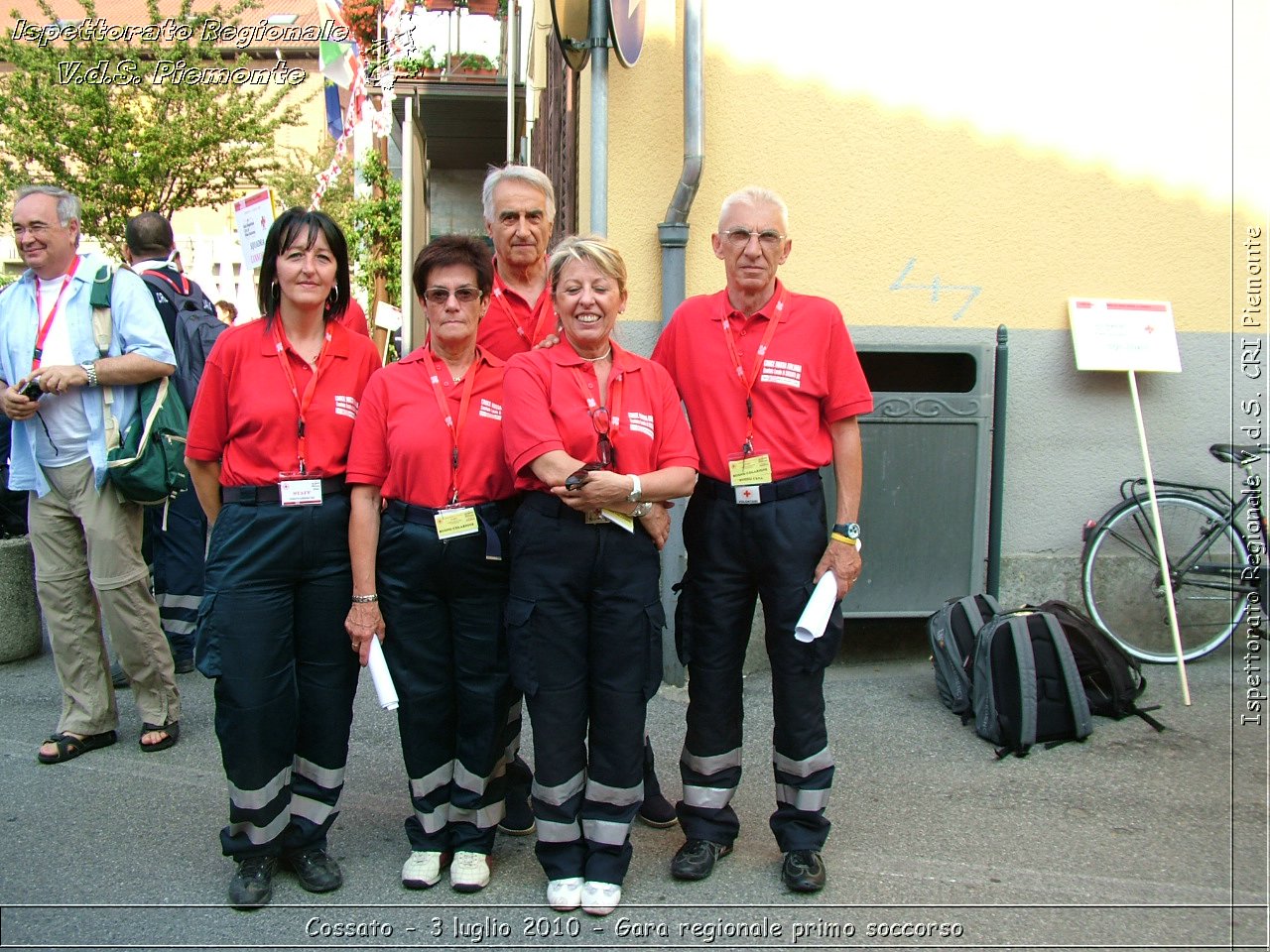 Cossato - 3 luglio 2010 - Gara regionale primo soccorso -  Croce Rossa Italiana - Ispettorato Regionale Volontari del Soccorso Piemonte