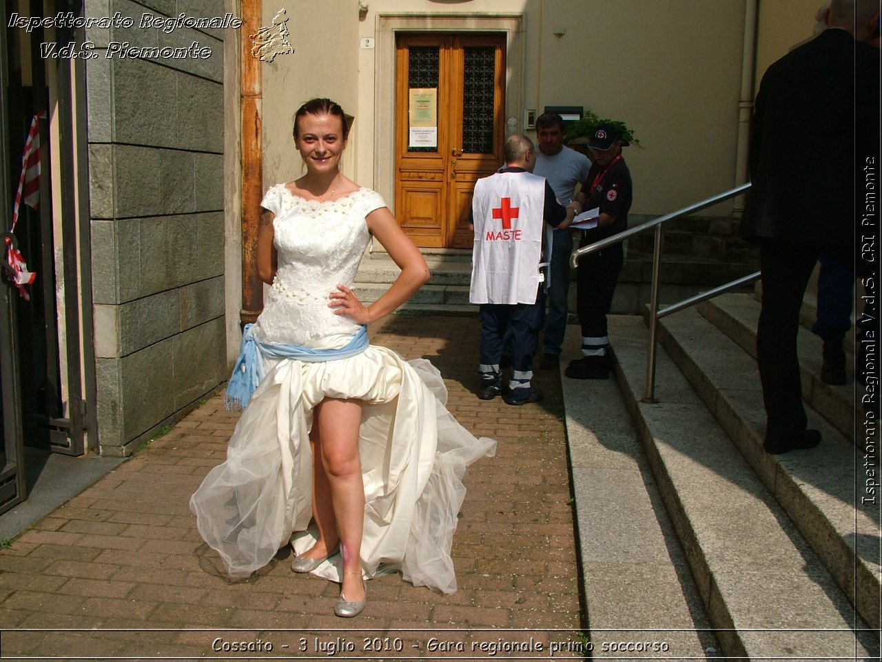 Cossato - 3 luglio 2010 - Gara regionale primo soccorso -  Croce Rossa Italiana - Ispettorato Regionale Volontari del Soccorso Piemonte