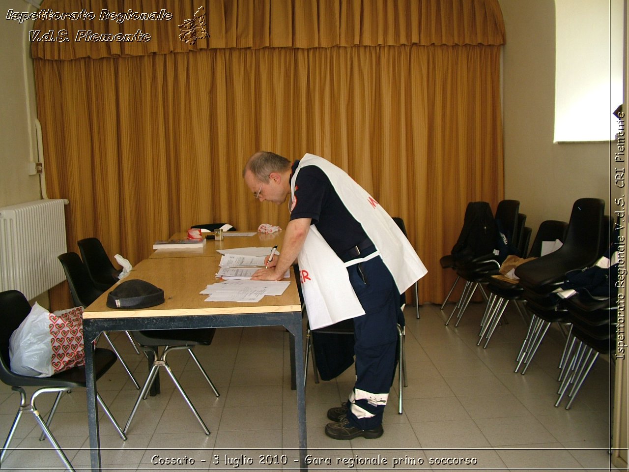 Cossato - 3 luglio 2010 - Gara regionale primo soccorso -  Croce Rossa Italiana - Ispettorato Regionale Volontari del Soccorso Piemonte