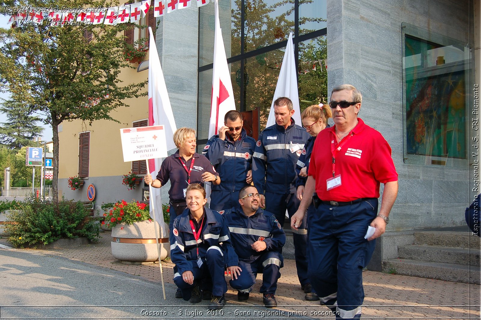 Cossato - 3 luglio 2010 - Gara regionale primo soccorso -  Croce Rossa Italiana - Ispettorato Regionale Volontari del Soccorso Piemonte