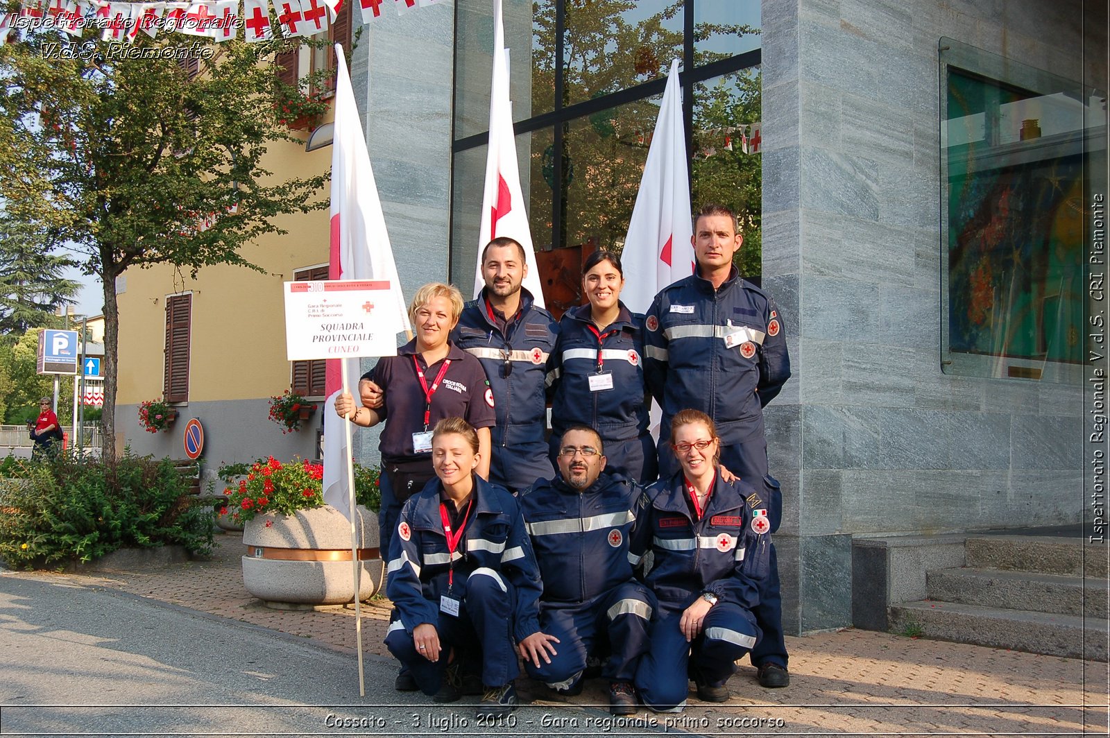 Cossato - 3 luglio 2010 - Gara regionale primo soccorso -  Croce Rossa Italiana - Ispettorato Regionale Volontari del Soccorso Piemonte