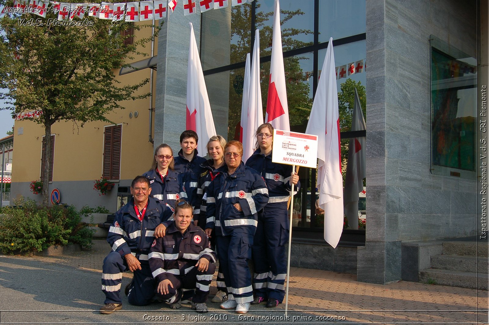 Cossato - 3 luglio 2010 - Gara regionale primo soccorso -  Croce Rossa Italiana - Ispettorato Regionale Volontari del Soccorso Piemonte