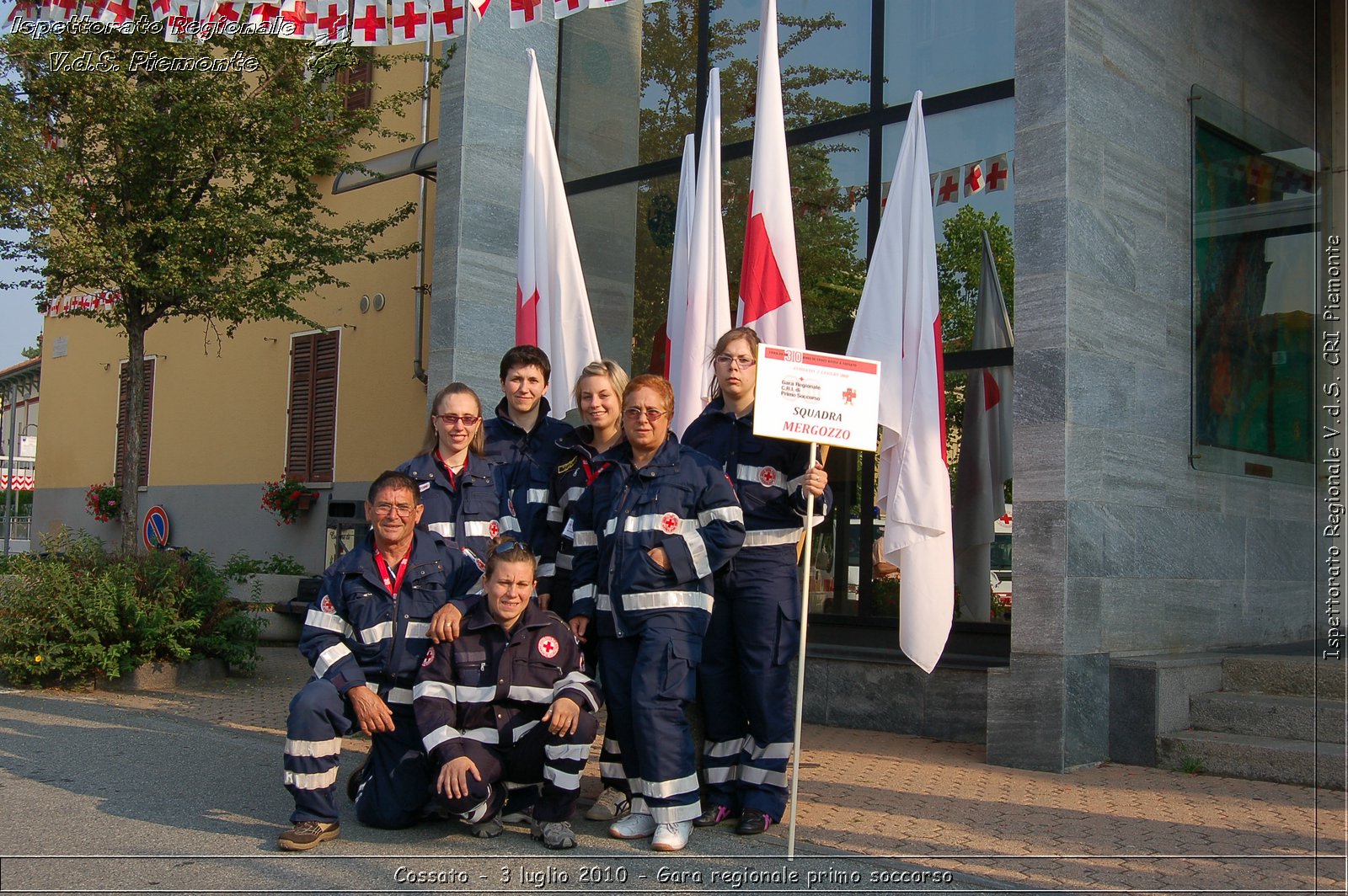 Cossato - 3 luglio 2010 - Gara regionale primo soccorso -  Croce Rossa Italiana - Ispettorato Regionale Volontari del Soccorso Piemonte