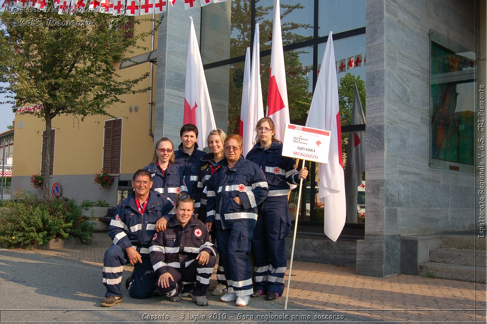 Cossato - 3 luglio 2010 - Gara regionale primo soccorso -  Croce Rossa Italiana - Ispettorato Regionale Volontari del Soccorso Piemonte