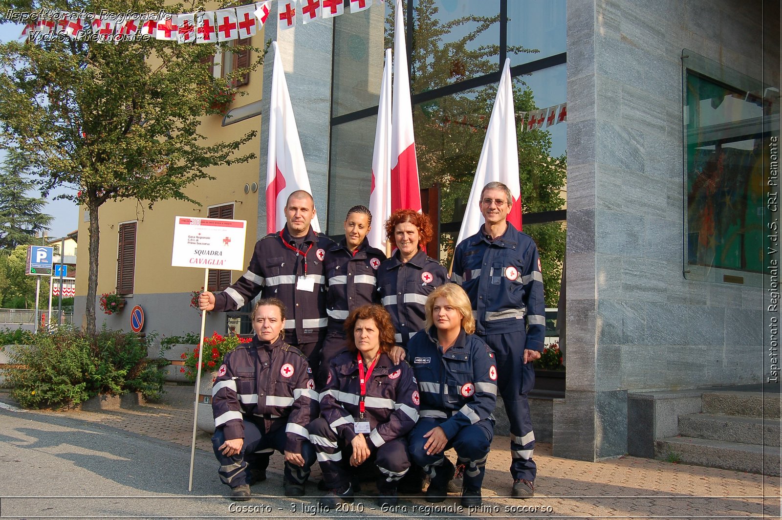 Cossato - 3 luglio 2010 - Gara regionale primo soccorso -  Croce Rossa Italiana - Ispettorato Regionale Volontari del Soccorso Piemonte